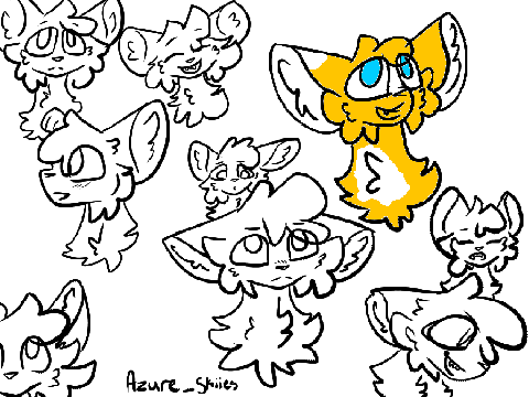 ~* Color your OC into this crazy mesh *~ remix