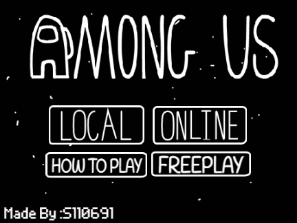Among Us Title Screen 