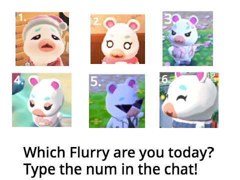 Which Flurry are you today?