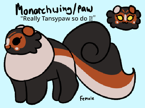 Entry for Monarchwing & Goldenfur!