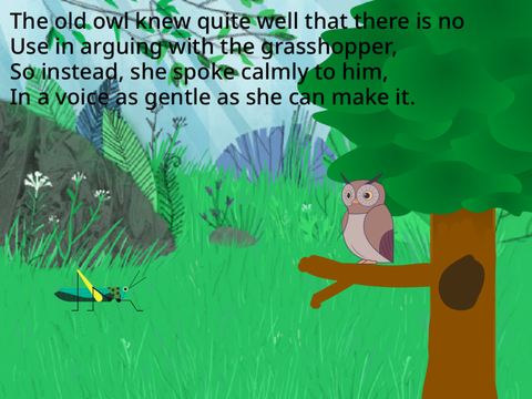Narration Project/ The Owl and the Grasshopper 