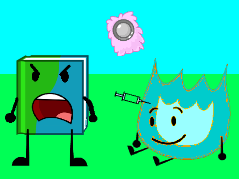 BFDIA 4 - Book Freezes Firey u lol