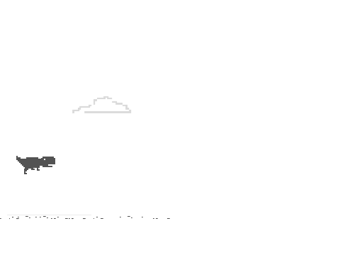 Dino run from chrome