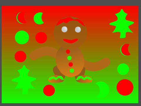 Christmas Dancing Ginger Bread dude!!