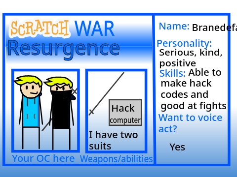 Scratch War: RESURGENCE open auditions remix