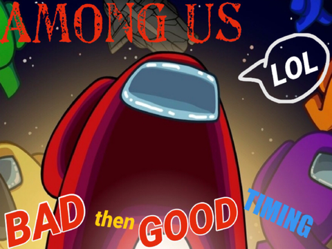 Bad timing #amongus #timing #funny #games #all #fail