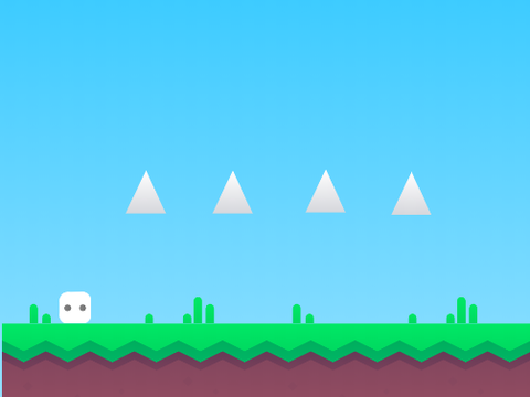 Bouncy // but it actually bounces.