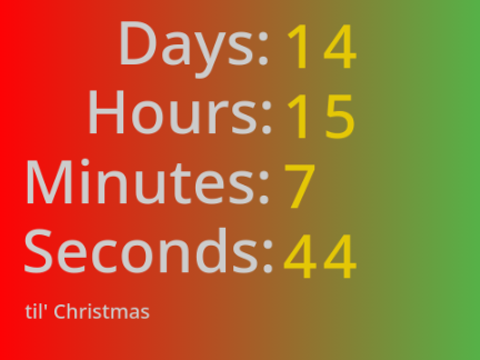 Christmas Countdown! v[0.0.2]