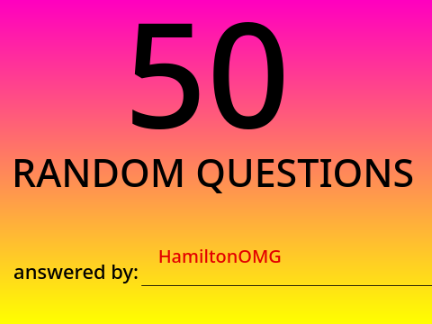 50 random questions remix