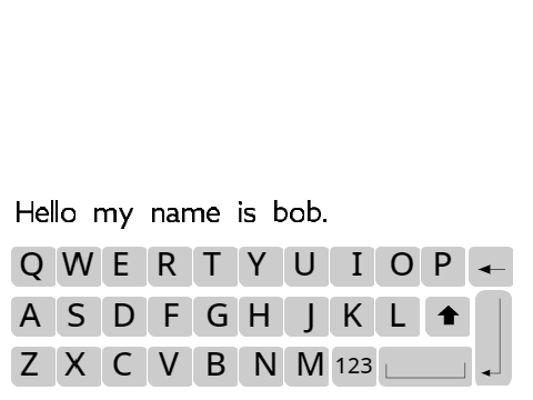 VioletOS new keyboard