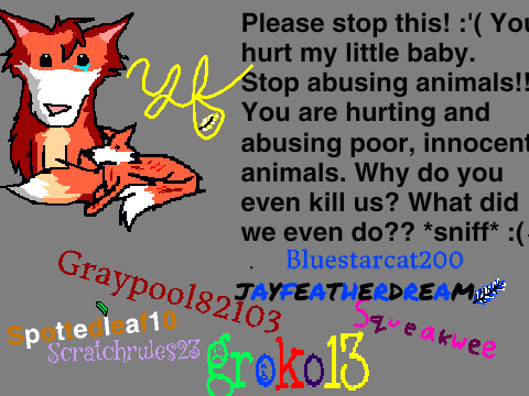 Sign if You're Against Animal Cruelty! remix remix