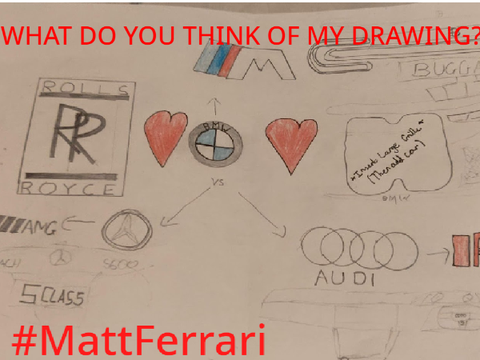 My Car Drawings!