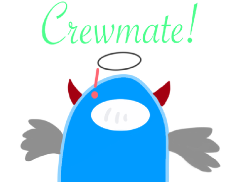 some of my Among Us fanart (warning: terrible)