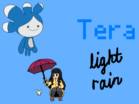 Tera Light Rain | Art Piece & Animation 