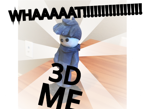 3D me(Clay sculpture)