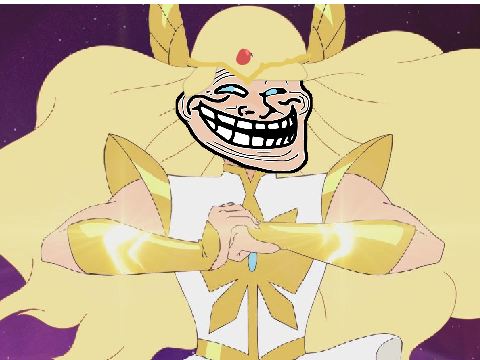 Meme-ra the troll of power