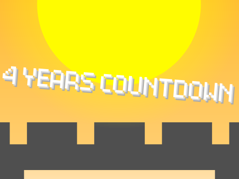 4 Years Countdown