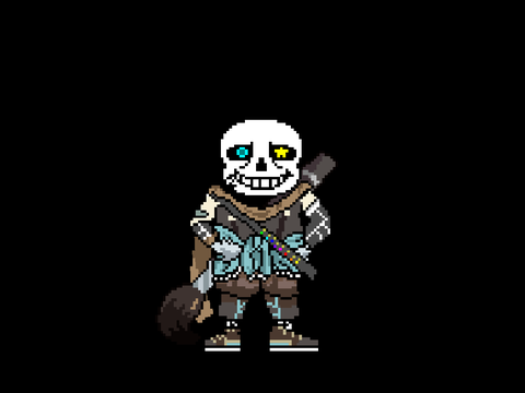 Ink Sans Sprite Animation