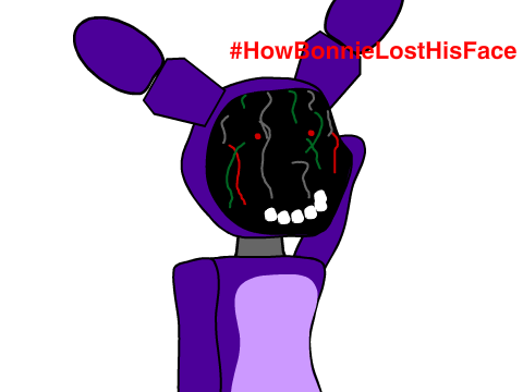 How Bonnie lost his face