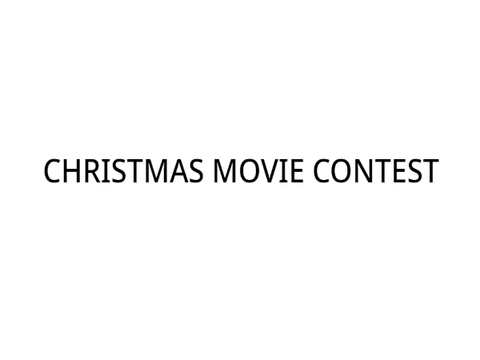 Christmas movie contest