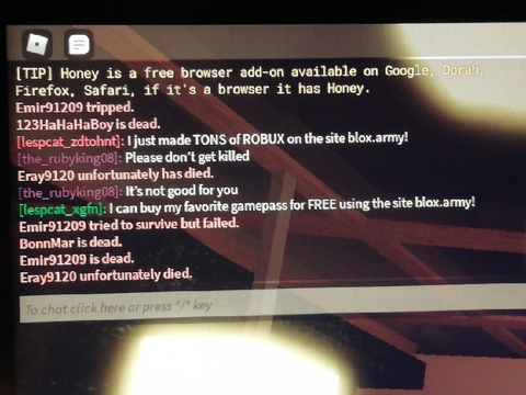 ROBLOX has advertising players now!!!