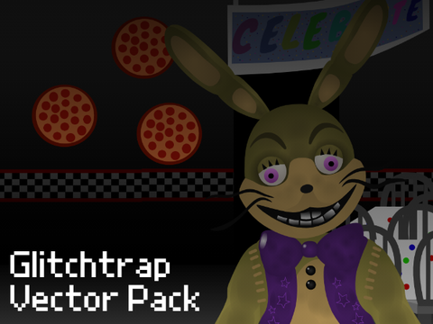 Glitchtrap Vector Pack