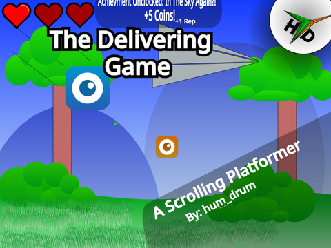 The Delivering Game                 (Scrolling Platformer) remix