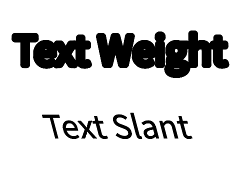 PFE++ Weight and Slant