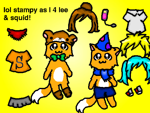 stampy The Cat Dressup remix