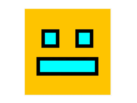 Geometry Dash Character Poster