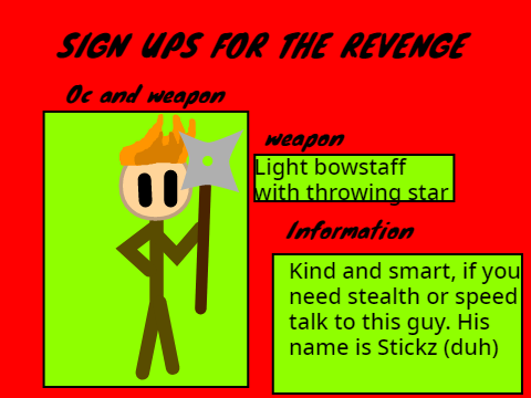 revenge sign up