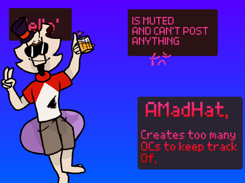Join Maqma, and draw stuff i guess B)
