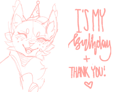 It's My Birthday + Thank You!!