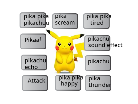 Pikachu Sound Board