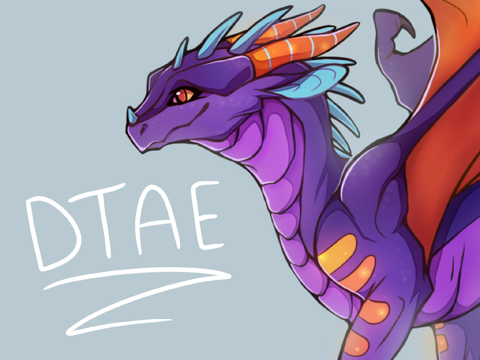 Vaporwave Dragon DTAE