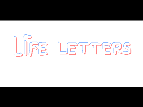 life letters // flash warning