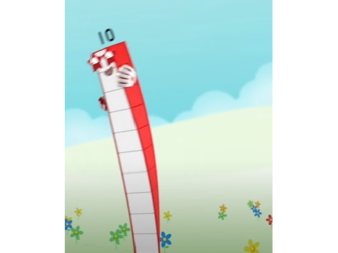 No context Numberblocks pictures 3