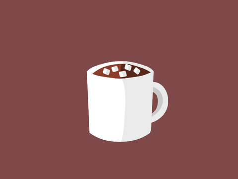 Calming hot cocao