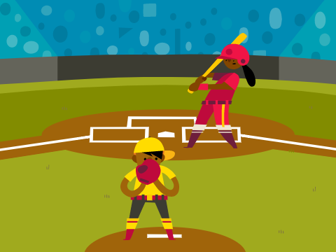 The big softball game