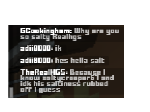 I'm apparently salty lmao