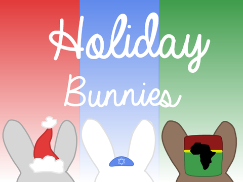  Holiday Bunnies ⚘