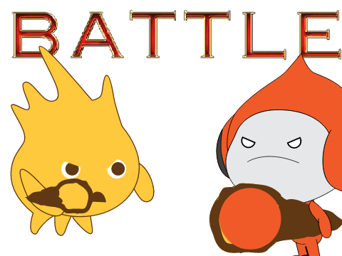 BATTLE ll 2 or 1 player fight game