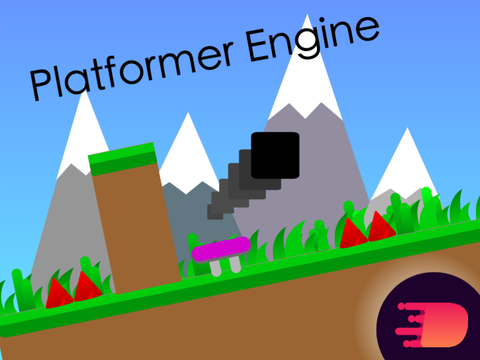 Platformer Engine || Trail effect and Assets #games #music #art #all