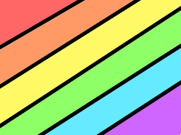 Background ~ Pastel RainbowStrips