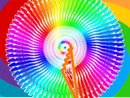 Rainbow Pen Pattern