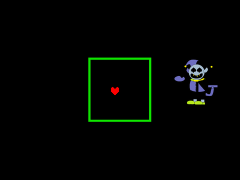 Deltarune - Jevil Fight  v0.1 (fixed the soul)