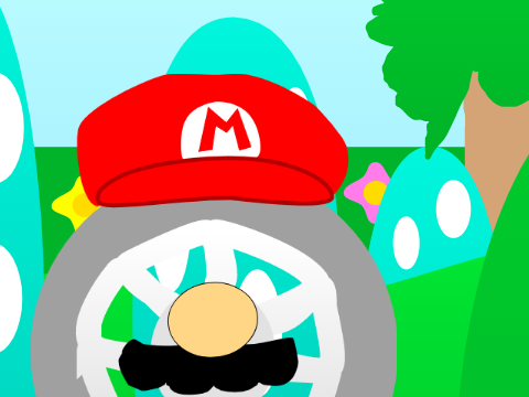 Mario is a tire