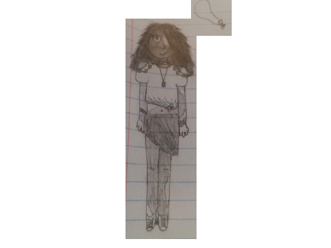I made a random doodle into a character
