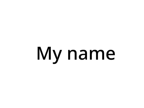 To be revealed