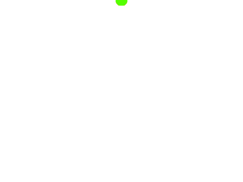 Rainbow Dot Mouse Pointer